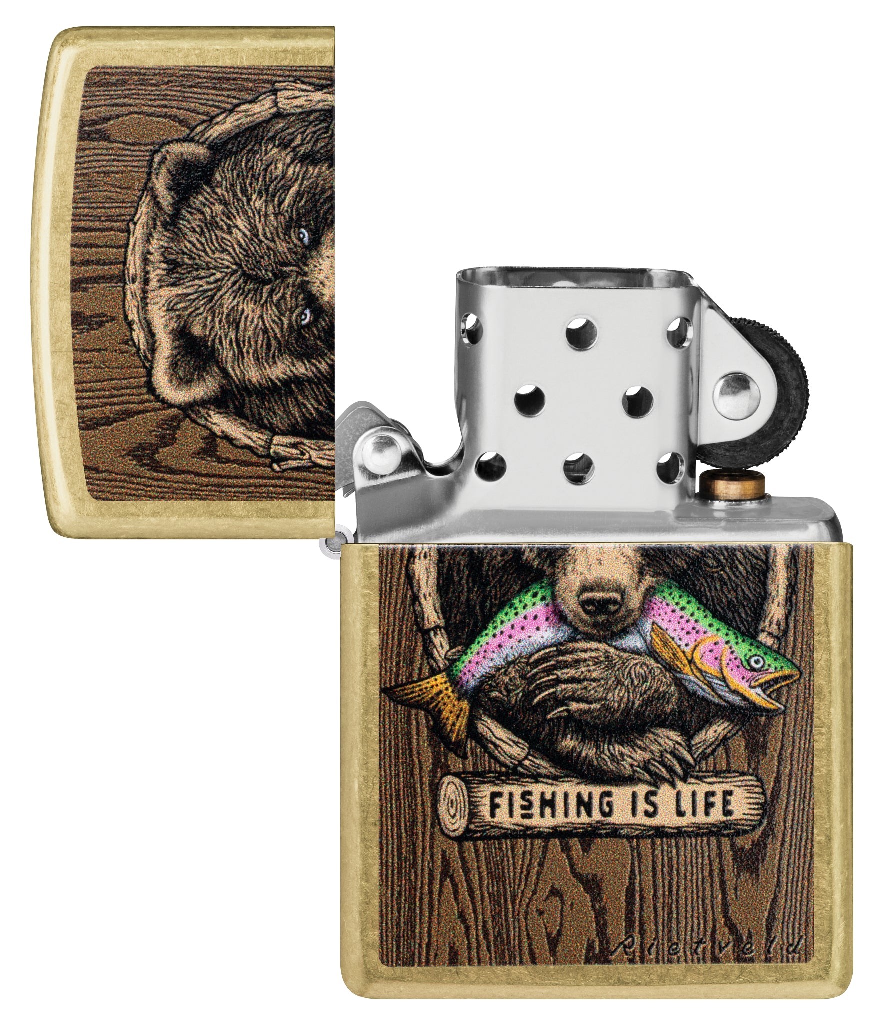 Rietveld® Fishing is Life Design