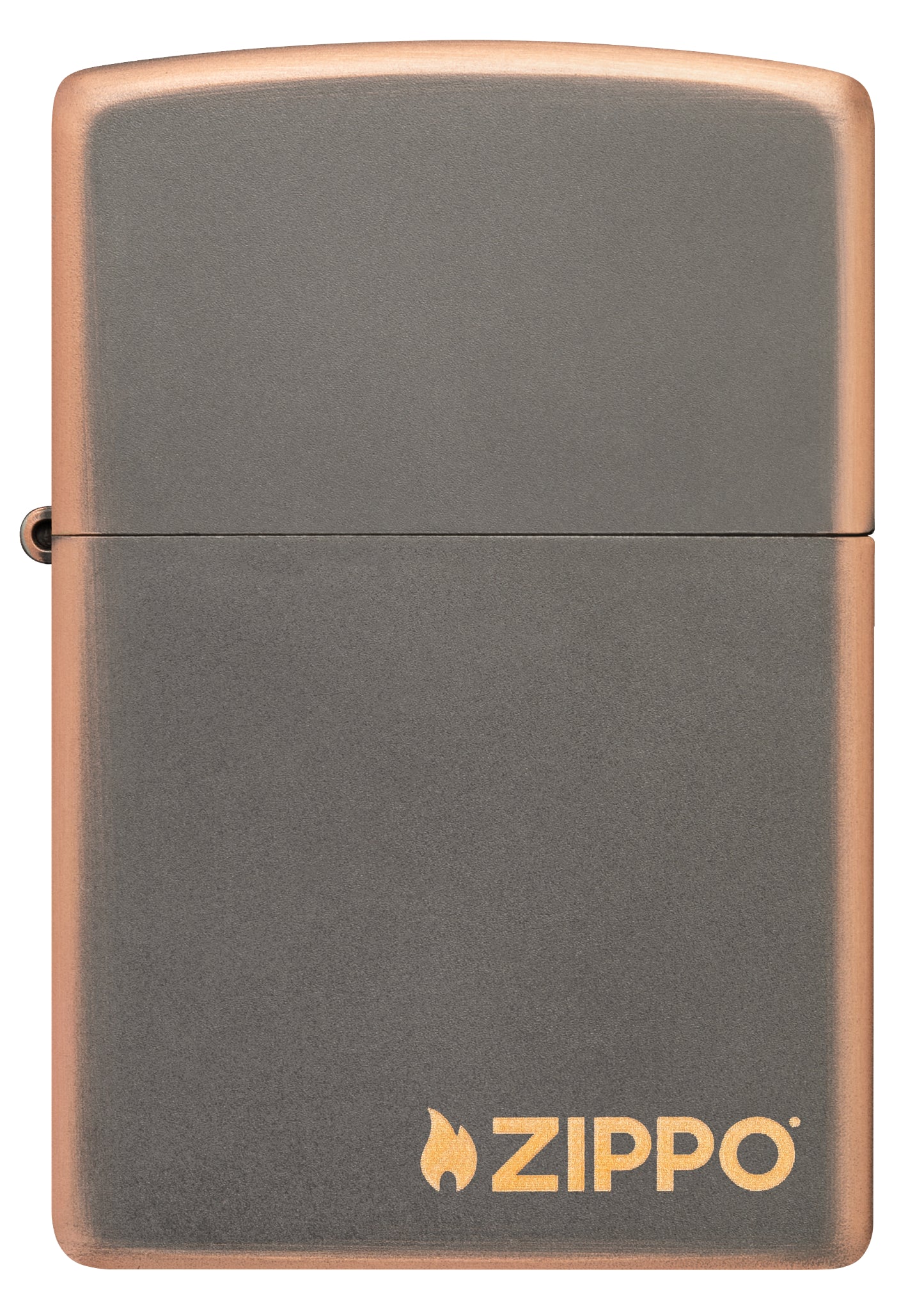 Rustic Bronze Zippo Logo