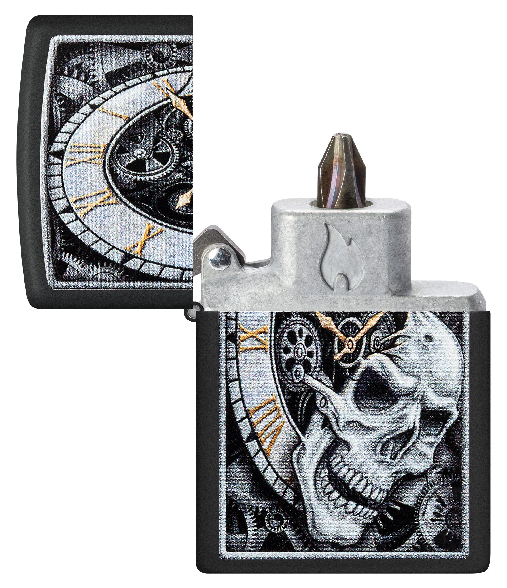 Skull Clock Design