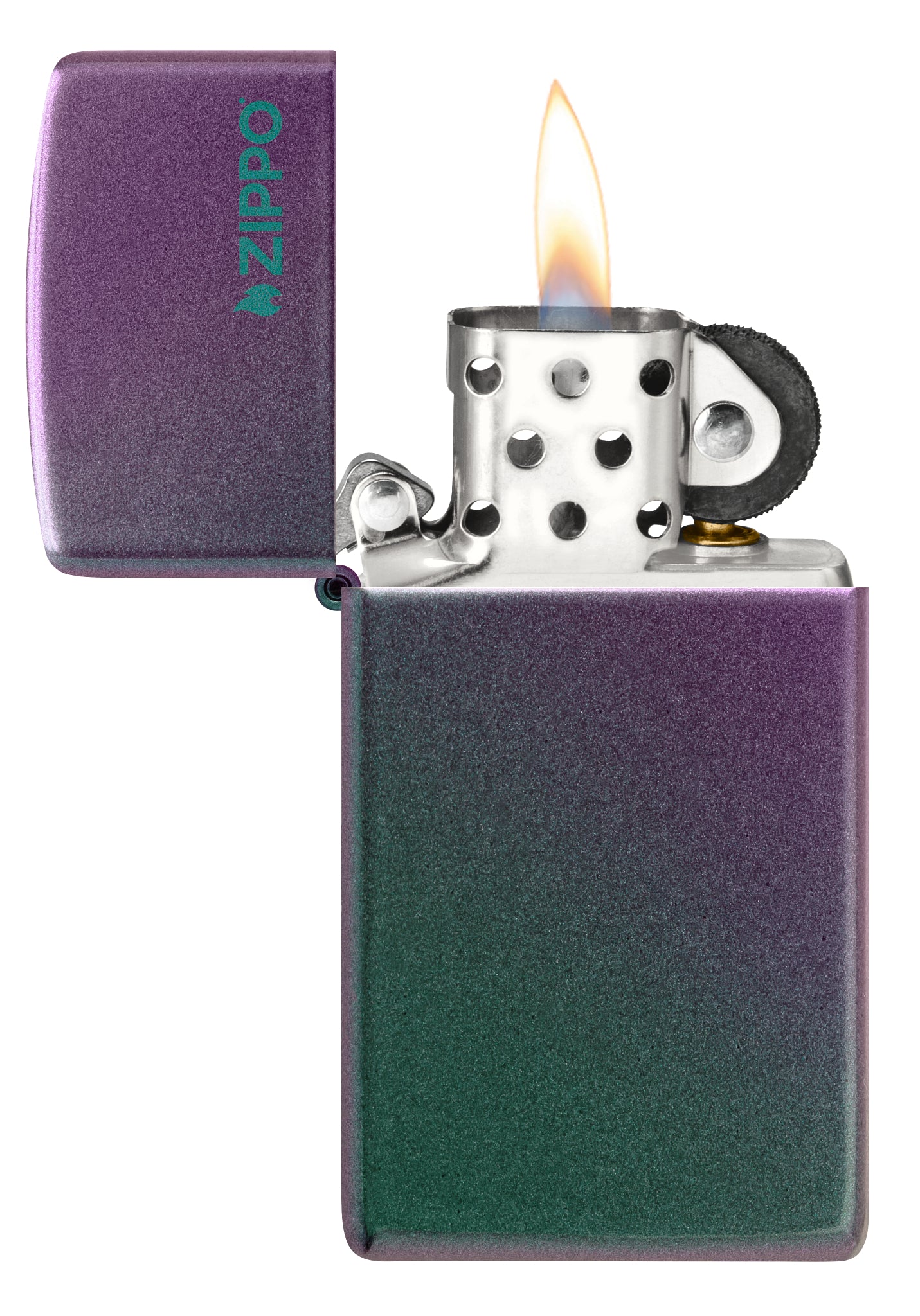 Slim® Iridescent Zippo Logo