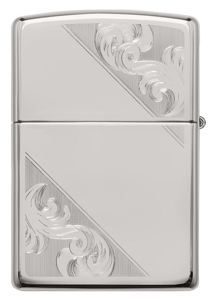 Sterling Silver Diagonal Filigree Design