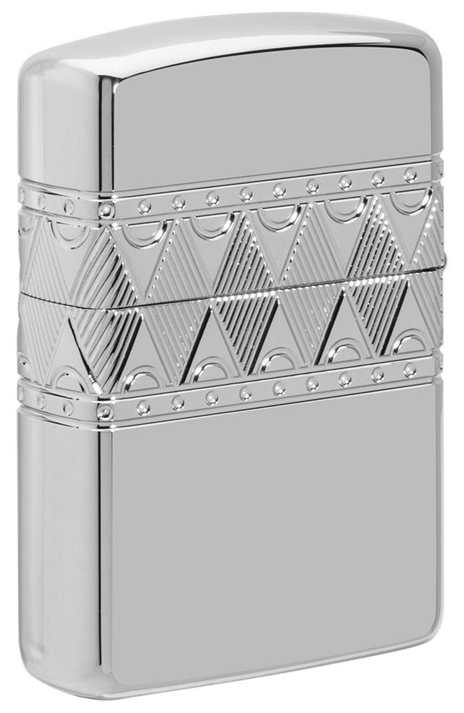 Sterling Silver Diamond Pattern Design