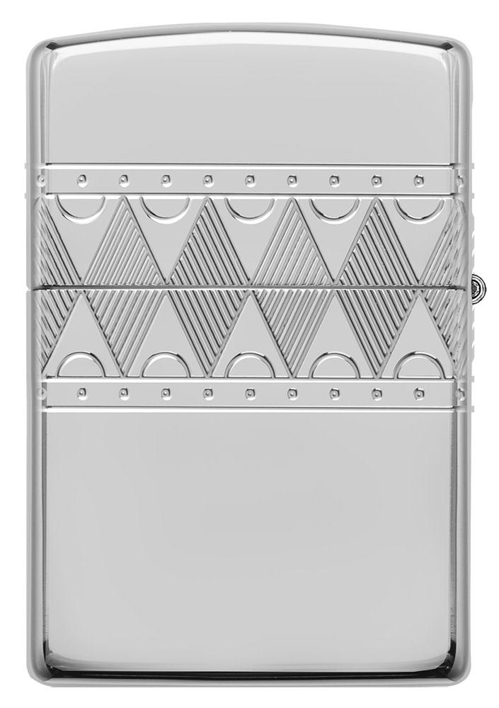 Sterling Silver Diamond Pattern Design