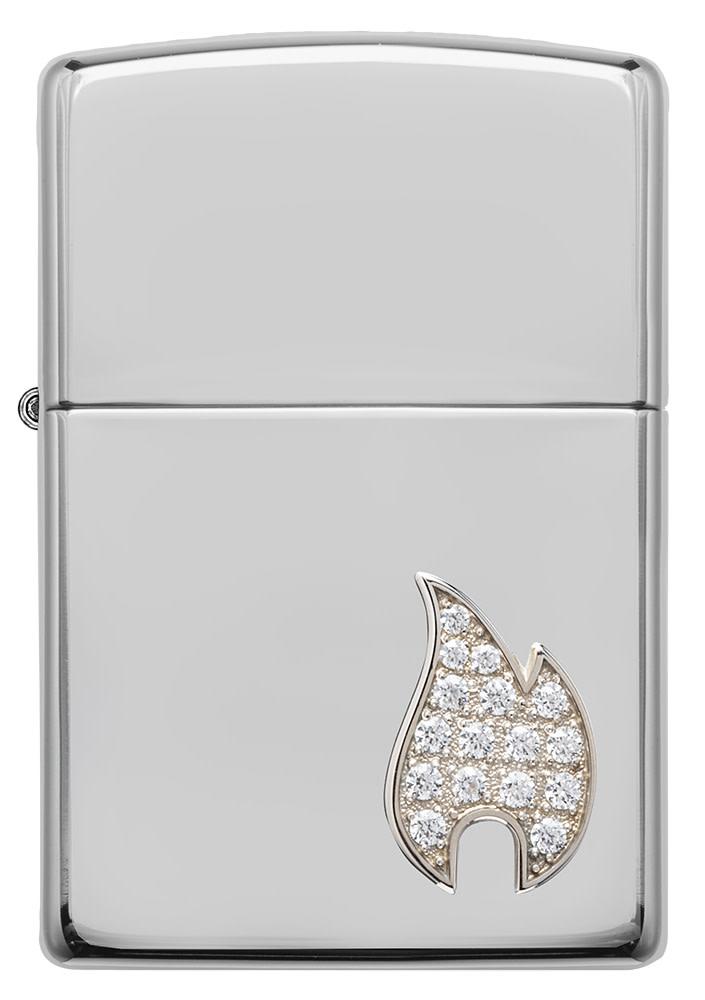 Sterling Silver Flame Emblem