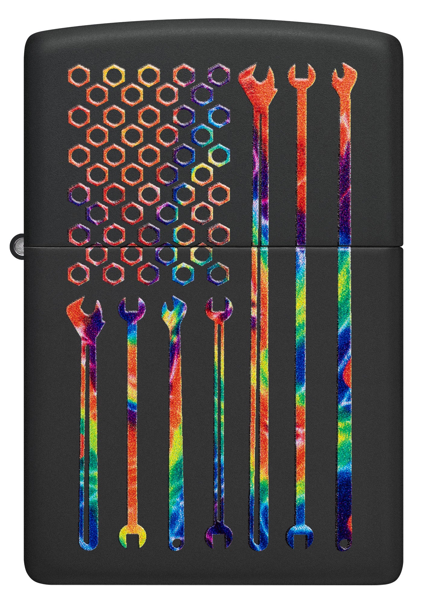 Bit safe Screwdriver with Tie-Dye Tools Design