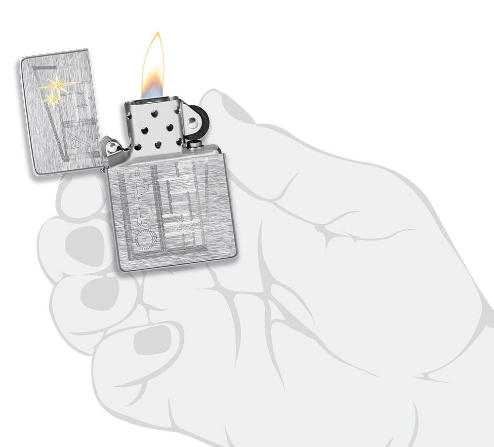 Retro Zippo Design