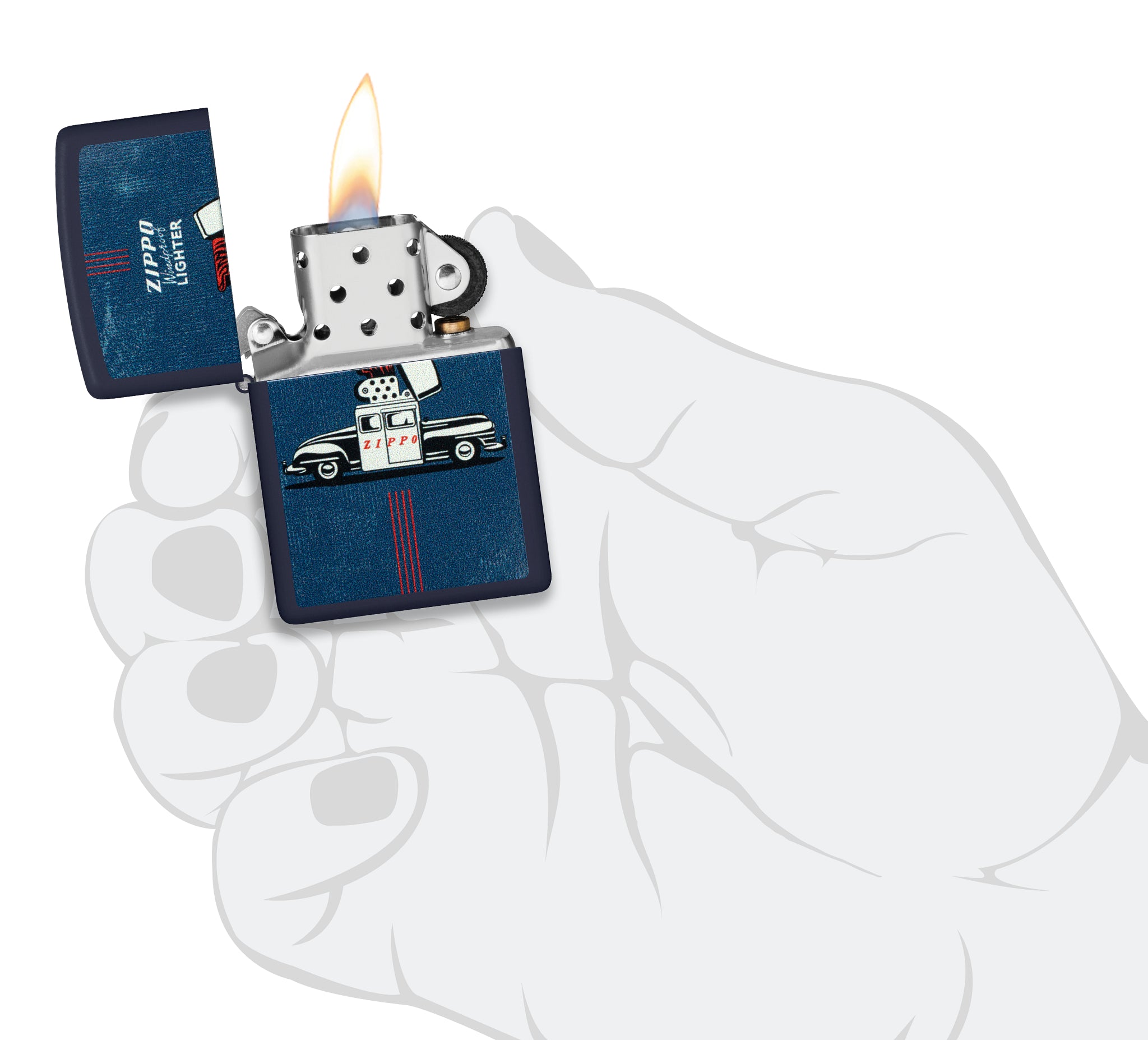 Vintage Zippo Car Design