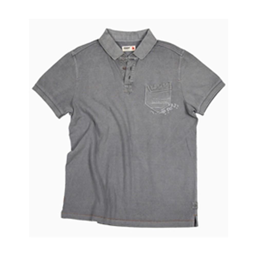 Washed Pique Polo
