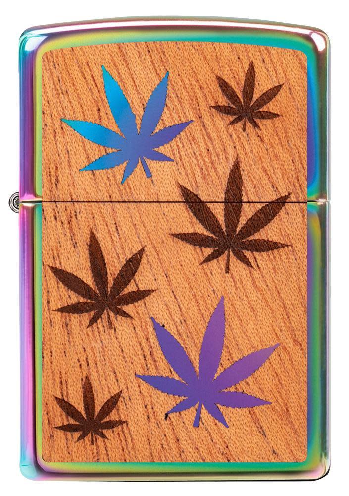 WOODCHUCK USA Multi Color Leaves Emblem