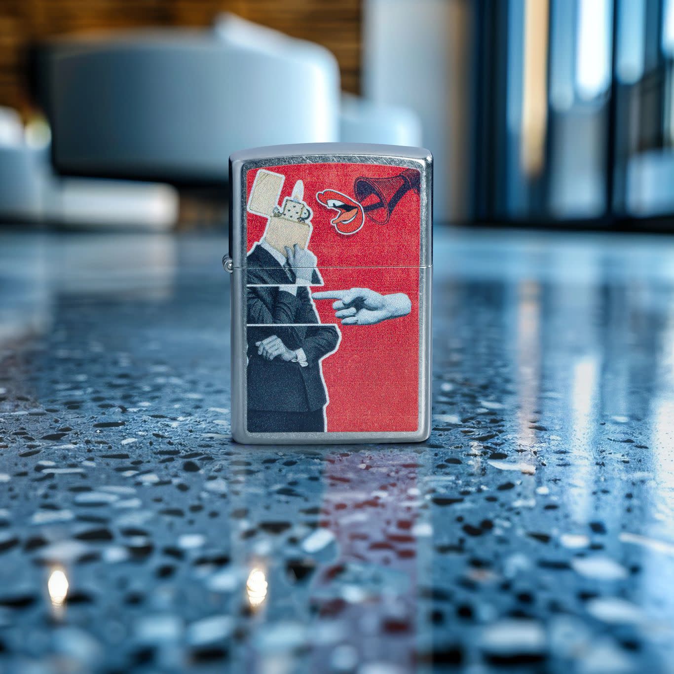 Zippo Collage Design