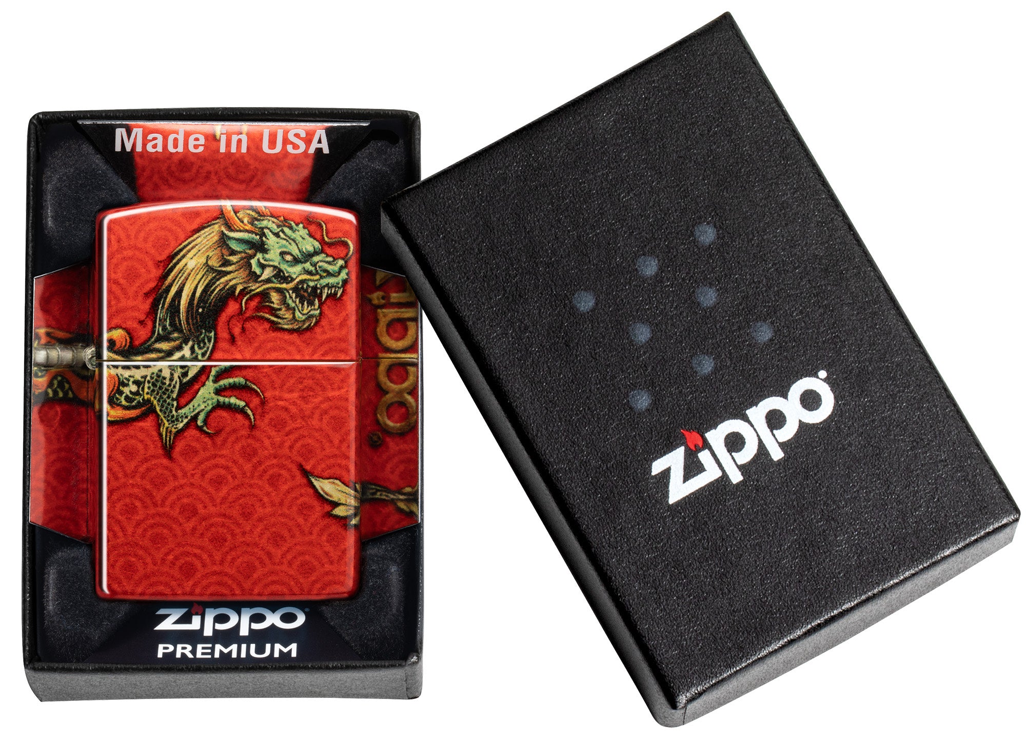 Zippo Dragon Design