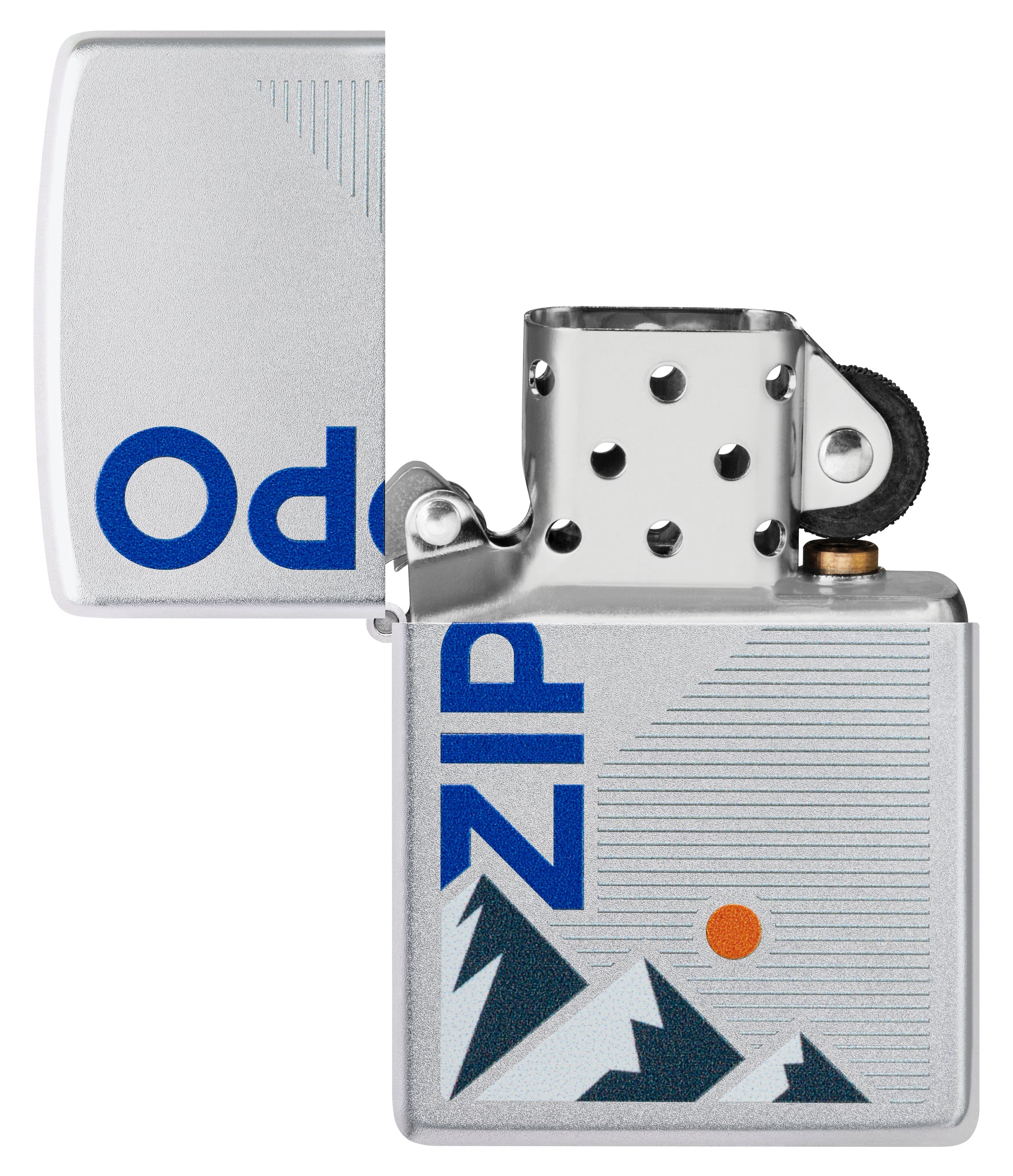 Zippo Mountain Design