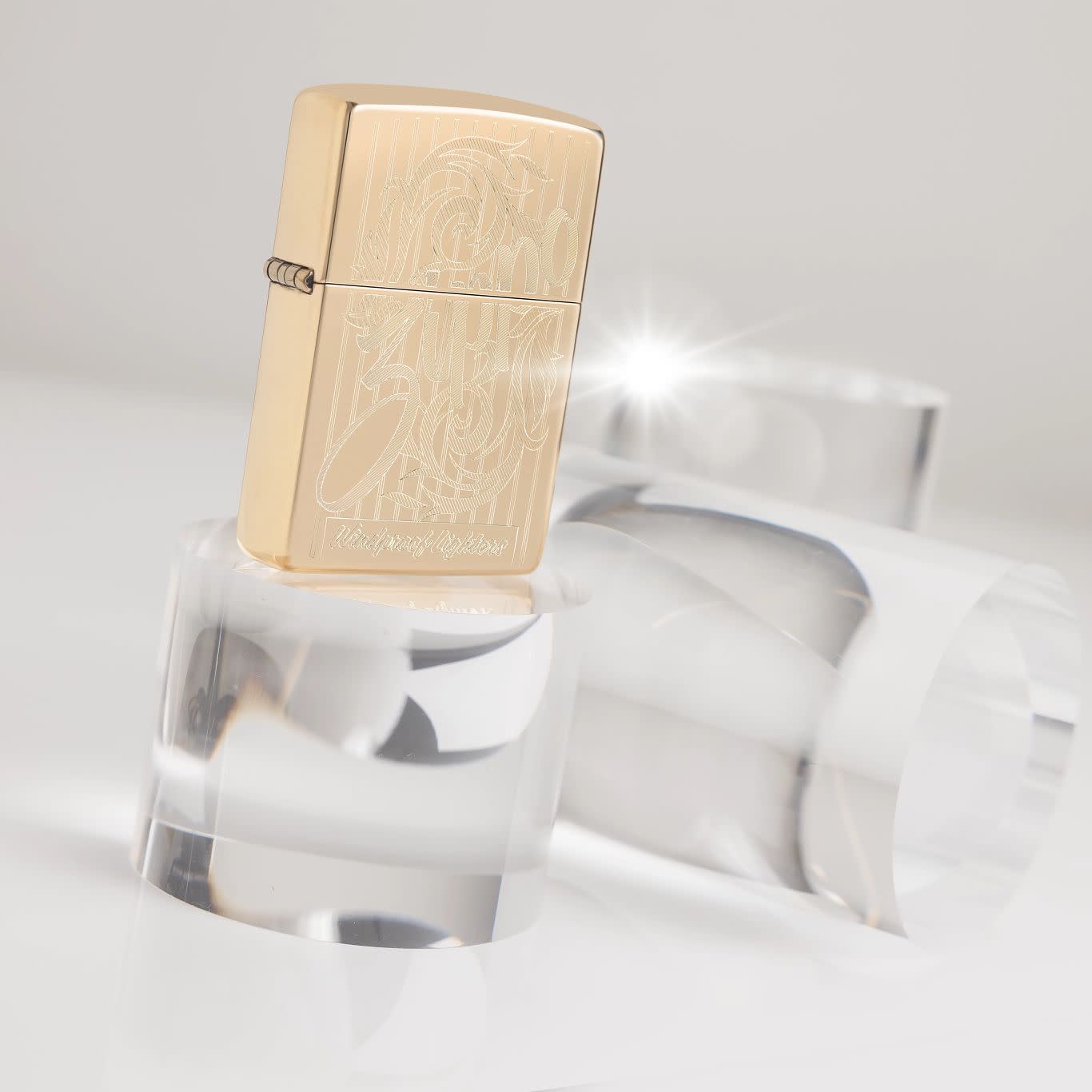 Zippo Swirling Filigree Design