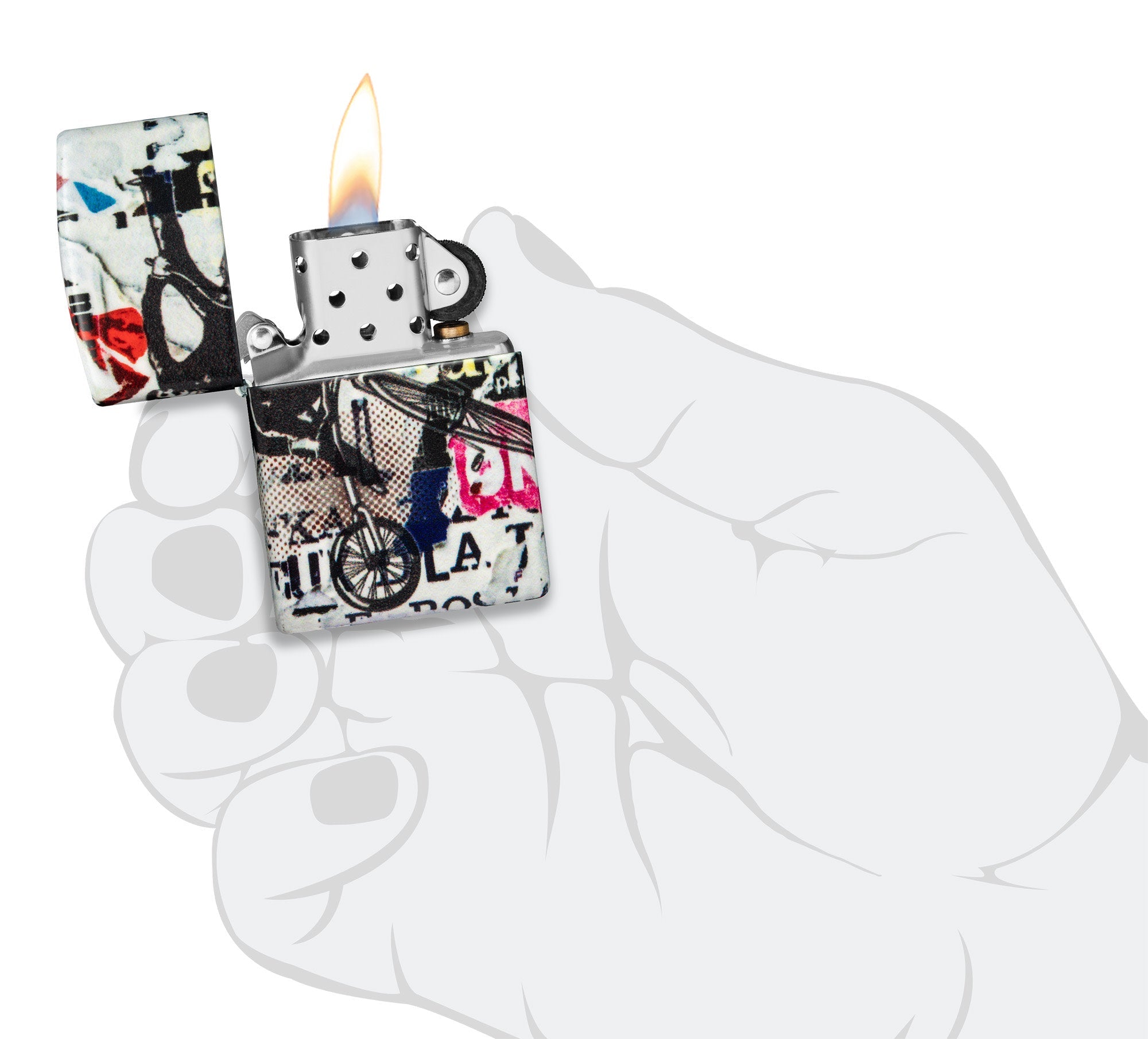 Zippo Pop Art Design