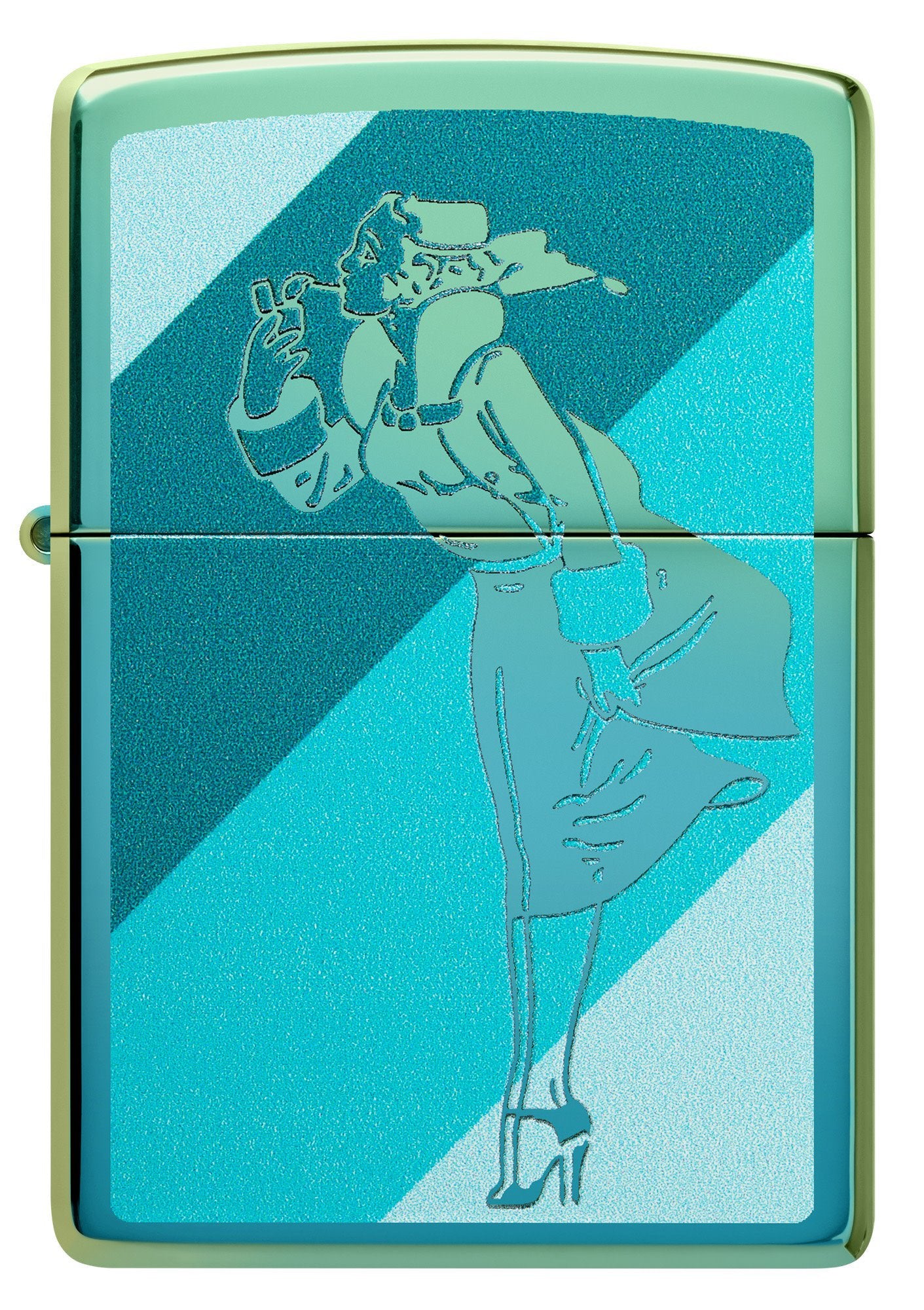 Teal Windy Design